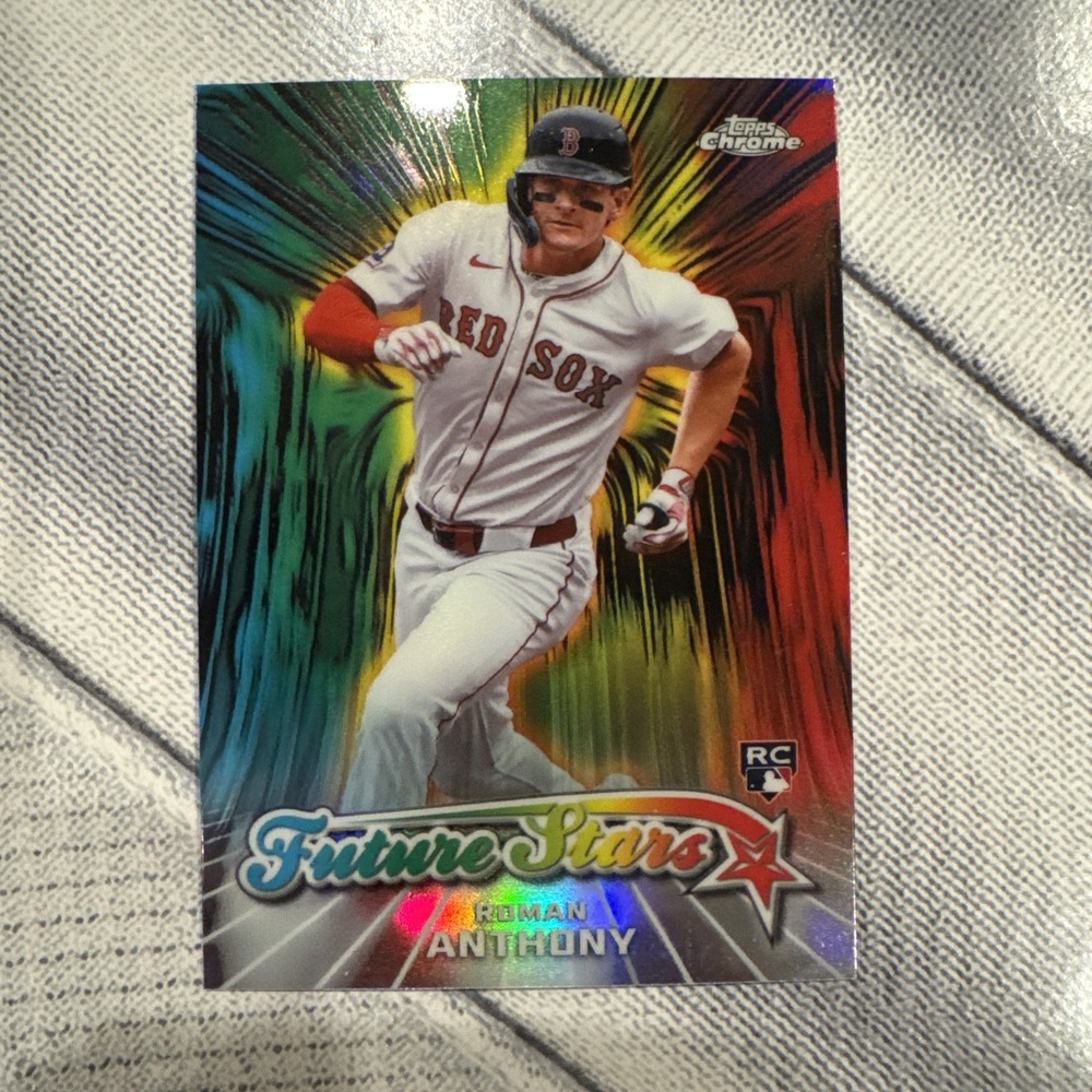 2026 Topps Chrome Roman Anthony RC Future Stars #FS-8 Boston Red Sox